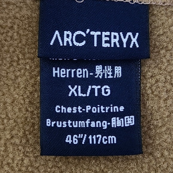 Arcteryx Leaf Cold WX Zip Neck SV Mens XL Crocodile Base Layer Made In Canada - Picture 3 of 9